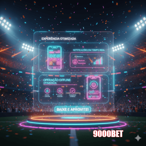 App 9000BET – Cassino e esportes na palma da mão